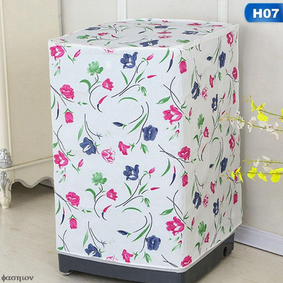 Prachotesný kryt na práčku do domácnosti, vodotesné puzdro, ochranný kryt na práčku v kúpeľni, opaľovací krém, domáci organizér