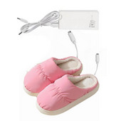 Електрически нагреватели за крака Електрически нагреватели Ботуши USB нагреватели за крака Ботуши с подгряване на чехли за мъже и жени Зимни подаръци