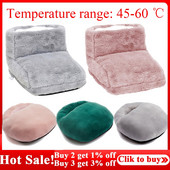 Vyhrievaný elektrický ohrievač nôh, masážny prístroj, umývateľný ohrievací vankúš s nastaveniami teploty, nabíjanie cez USB, úsporný ohrievač nôh