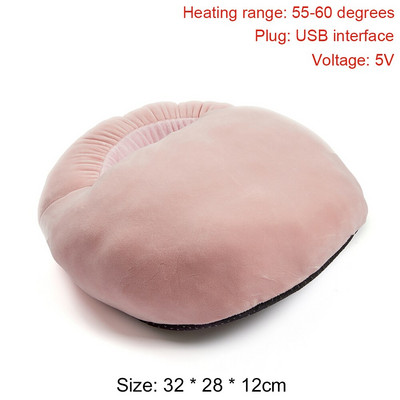 Vyhrievaný elektrický ohrievač nôh, masážny prístroj, umývateľný ohrievací vankúš s nastaveniami teploty, nabíjanie cez USB, úsporný ohrievač nôh