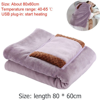 Vyhrievaný elektrický ohrievač nôh, masážny prístroj, umývateľný ohrievací vankúš s nastaveniami teploty, nabíjanie cez USB, úsporný ohrievač nôh