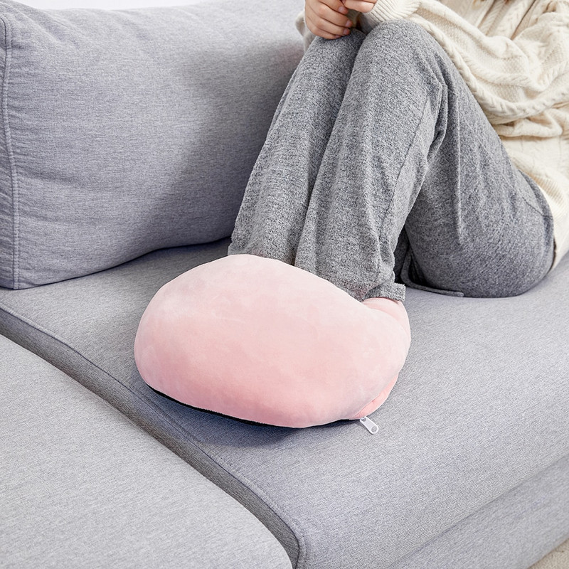 Vyhrievaný elektrický ohrievač nôh, masážny prístroj, umývateľný ohrievací vankúš s nastaveniami teploty, nabíjanie cez USB, úsporný ohrievač nôh