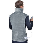 Elektrická hrejivá vyhrievacia masážna šálová deka vyhrievaná podložka na krk a chrbát, tepelný zábal, nastaviteľný teplotný pás