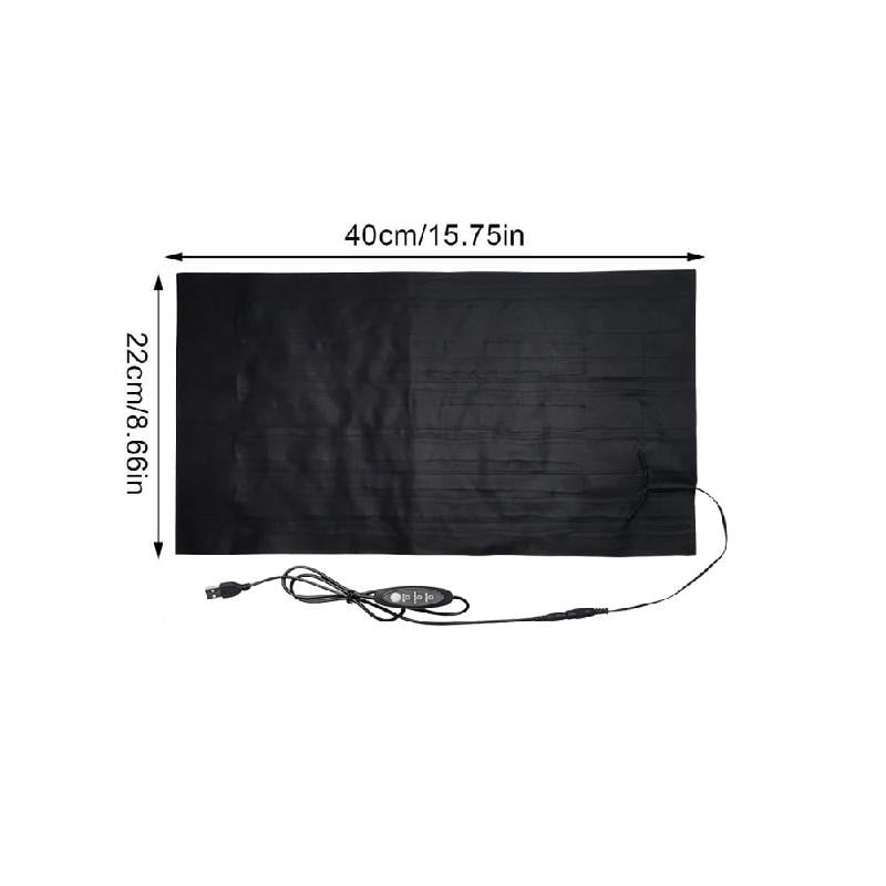 Nou 22x40cm/30X45cm 5V 2A USB Încălzitor pentru animale de companie Tampă de încălzire Tampă de încălzire electrică Covor cald de iarnă pentru animale Covor de încălzire pentru animale de companie Covor