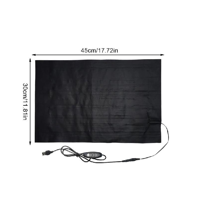 Nou 22x40cm/30X45cm 5V 2A USB Încălzitor pentru animale de companie Tampă de încălzire Tampă de încălzire electrică Covor cald de iarnă pentru animale Covor de încălzire pentru animale de companie Covor