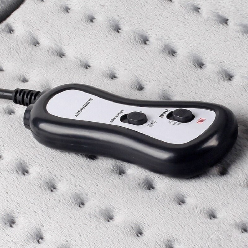 220V elektrická vyhrievacia podložka na nohy s masážnou podložkou do zimy, umývateľná elektrická vyhrievacia podložka do domácnosti