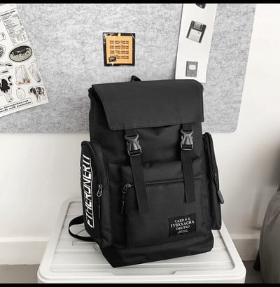 Pánsky textilný batoh - štvorcového tvaru