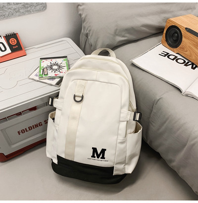 Tekstilni ruksak s više pretinaca - unisex model