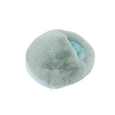 Műszőrme üröm elektromos otthoni irodai cipők puha biztonságos meleg levehető téli fűtőpapucs nagy zsebes USB lábmelegítő