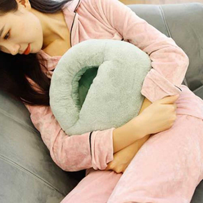 Műszőrme üröm elektromos otthoni irodai cipők puha biztonságos meleg levehető téli fűtőpapucs nagy zsebes USB lábmelegítő