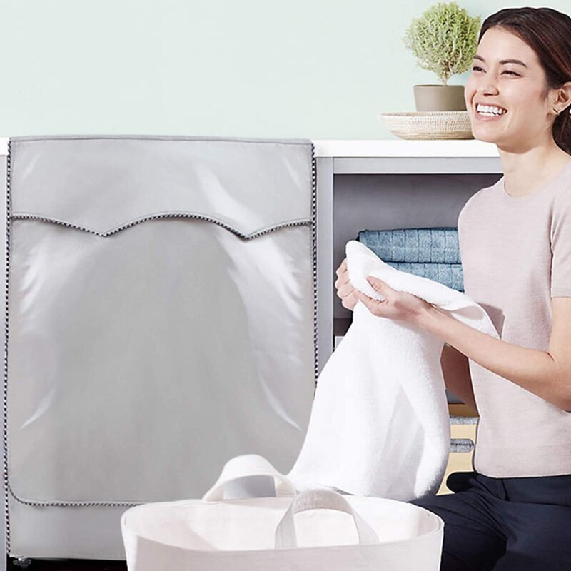 Kryt na práčku, vodotesný opaľovací krém, strieborný potiahnutý oxfordský uterák, ochranný kryt bubna automatickej práčky