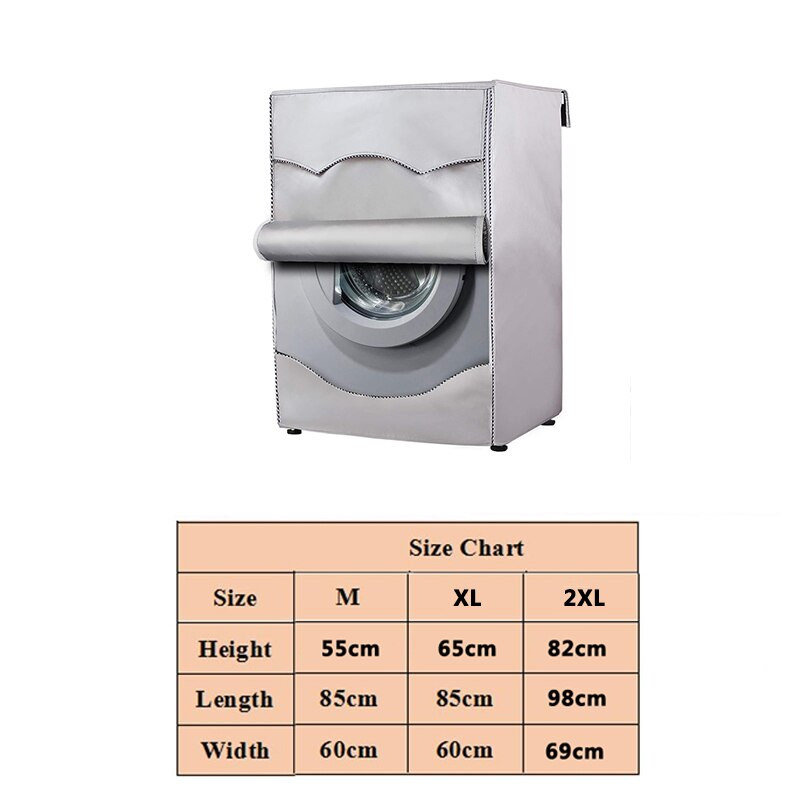 Kryt na práčku, vodotesný opaľovací krém, strieborný potiahnutý oxfordský uterák, ochranný kryt bubna automatickej práčky
