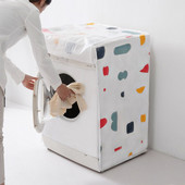 OTHERHOUSE PEVA Kryt na práčku, vodotesný kryt, kryt proti prachu pre práčku, kúpeľňové kryty na práčku a sušičku, kryty Lavadora