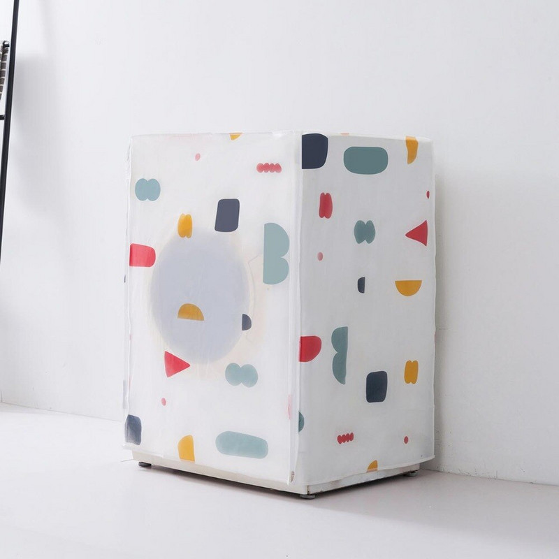 OTHERHOUSE PEVA Kryt na práčku, vodotesný kryt, kryt proti prachu pre práčku, kúpeľňové kryty na práčku a sušičku, kryty Lavadora