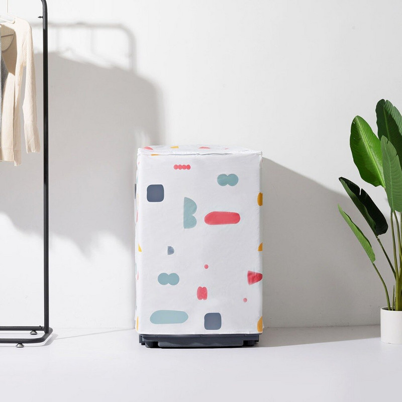 OTHERHOUSE PEVA Kryt na práčku, vodotesný kryt, kryt proti prachu pre práčku, kúpeľňové kryty na práčku a sušičku, kryty Lavadora