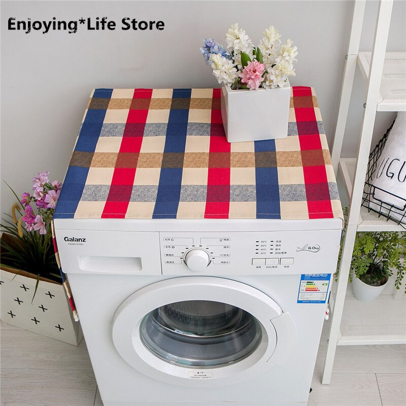 Polyesterový bavlnený kryt na práčku, ochranný kryt na mikrovlnnú rúru, domáce potreby, príslušenstvo
