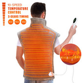 Elektrický masážny šál do auta/domu v tvare U, infračervená vyhrievacia podložka na chrbát, krk a ramená