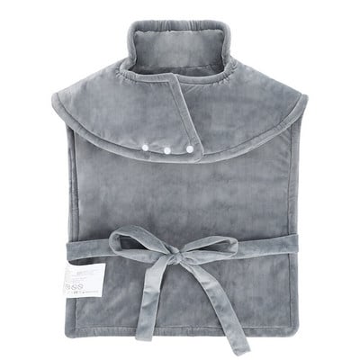 Elektrický masážny šál do auta/domu v tvare U, infračervená vyhrievacia podložka na chrbát, krk a ramená