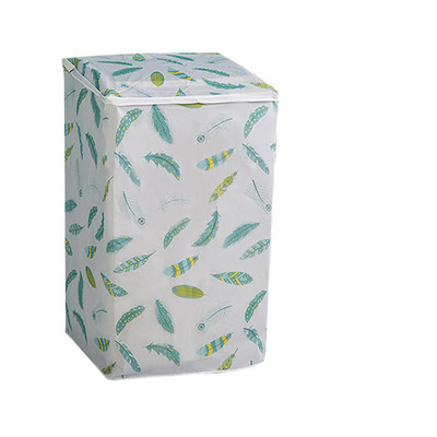 Kryt na práčku PEVA s opaľovacím krémom, vodotesný kryt, ochranný plášť prednej hornej časti, otvorený, nový