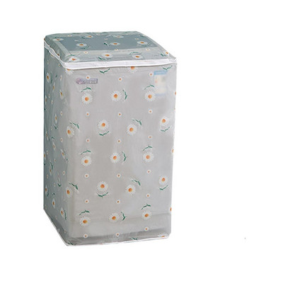 Kryt na práčku PEVA s opaľovacím krémom, vodotesný kryt, ochranný plášť prednej hornej časti, otvorený, nový