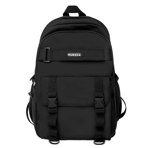 Σακίδιο πλάτης από καμβά με τσέπες και φαρδιές τιράντες - κατάλληλο για άνδρες