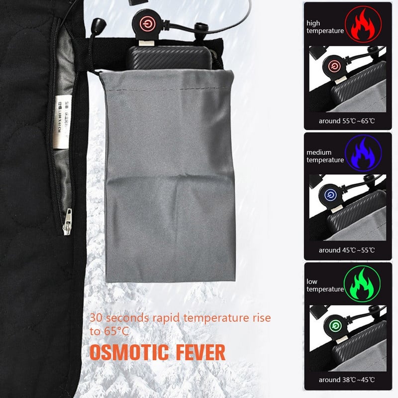 Lauko USB šildymas miegamojo kilimėlio izoliacija stovyklavietėje šildomas miegamasis čiužinys miegmaišis čiužinys