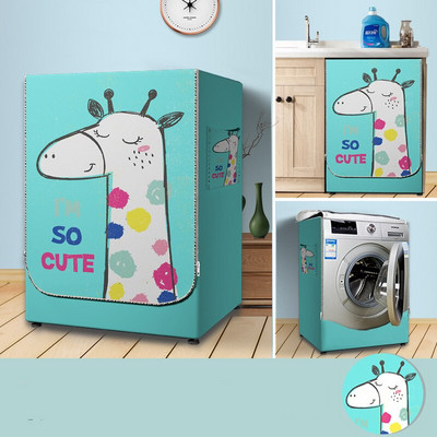 Biezu audumu veļas mazgājamās mašīnas pārklājs sauļošanās ūdensnecaurlaidīgs futrālis mājas veļas žāvētāja veltnis putekļu necaurlaidīgas mājsaimniecības preces