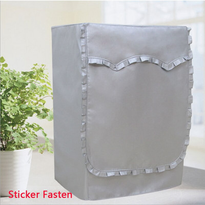 Vízálló tok mosógéphez fényvédő mosógép huzat szárító poliészter ezüst bevonat dob Háztartási cikkek lavadora