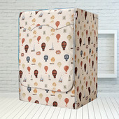 SRYSJS Módny ochranný kryt na práčku, kúpeľňový vodotesný opaľovací krém, práčka so sušičkou a kryt, plne automatický