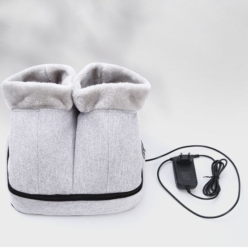 22 W žiema 2 viename medvilninis šiltas pėdų šildytuvas masažo batai įkraunami elektriniai vibraciniai šildymo batai patalpose, šilta, naudokite pėdą