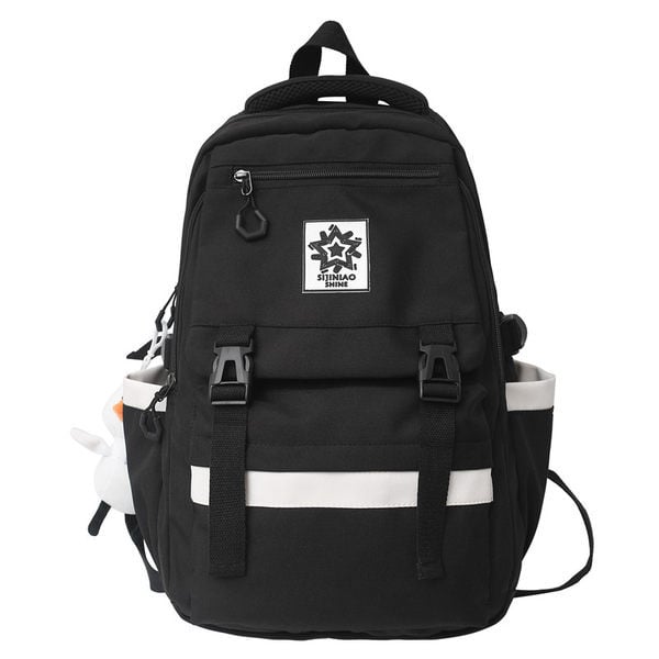 Pánsky ležérny batoh s 3D prvkom a zipsom