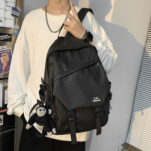 Muški platneni ruksak s džepom u više boja