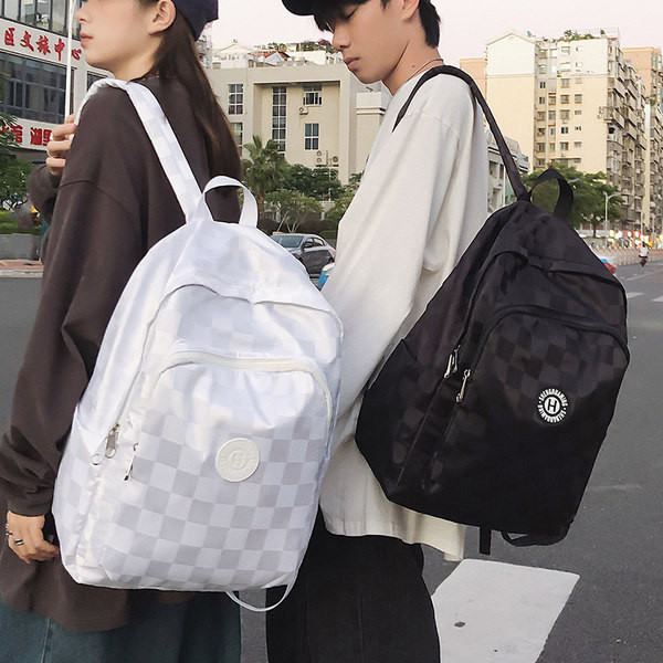 Ležérny textilný batoh s logom pre mužov