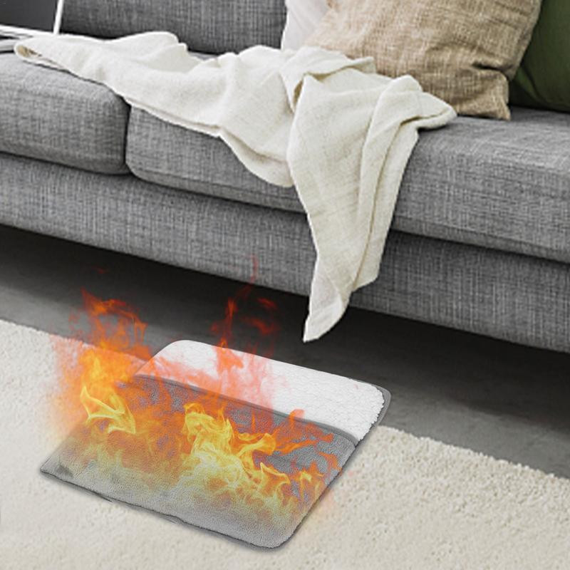 Novi grijač za stopala Električne tople papuče za noge za žene Muškarci Jastuk za grijanje za kućanstvo Brzo zagrijavajuće rukavice Zimske potrepštine