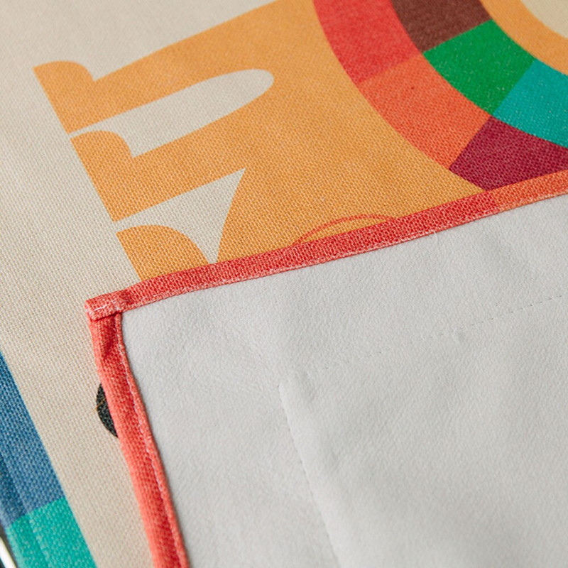 Roztomilý bavlnený a ľanový prachotesný kryt na chladničku, vrecko na chladničku, viacúčelová prachotesná handrička, kryt na práčku, dekorácia do domácnosti