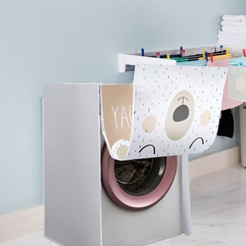 Kryt na práčku, vodotesný, opaľovací krém, vrchný otvorený bubon, automatický, značka, univerzálny predný otvorený kryt proti prachu, látkový kryt