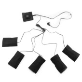 Ohrievacia podložka na oblečenie, elektrická vykurovacia vesta, vodotesná vykurovacia bunda, ohrievacia podložka, elektrické vykurovacie podložky na vestu, bundu