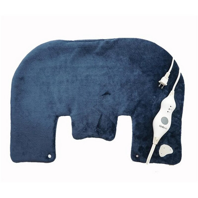 Univerzálne napätie 220V/110V US/EU zástrčka Voliteľná elektrická vyhrievacia podložka na ohrievač krku a ramien, úľava od bolesti chrbta, tepelná terapia