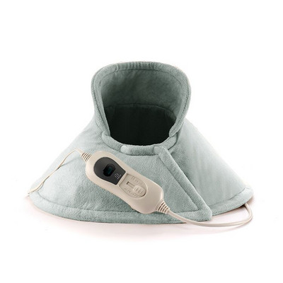 Univerzálne napätie 220V/110V US/EU zástrčka Voliteľná elektrická vyhrievacia podložka na ohrievač krku a ramien, úľava od bolesti chrbta, tepelná terapia