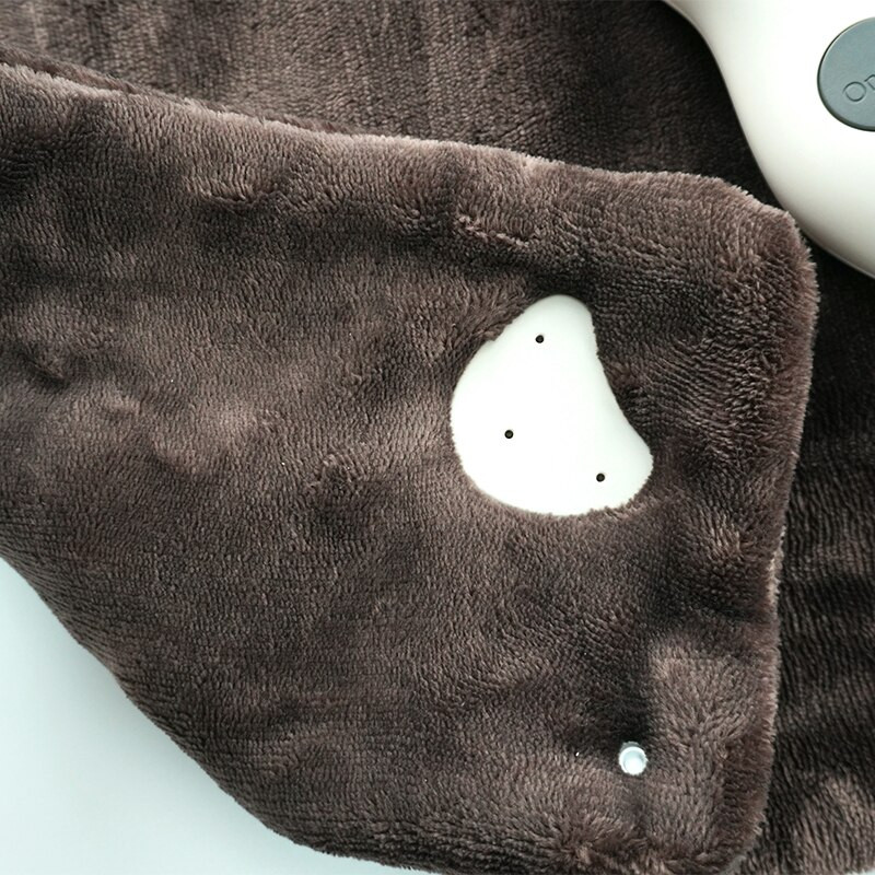 Univerzálne napätie 220V/110V US/EU zástrčka Voliteľná elektrická vyhrievacia podložka na ohrievač krku a ramien, úľava od bolesti chrbta, tepelná terapia