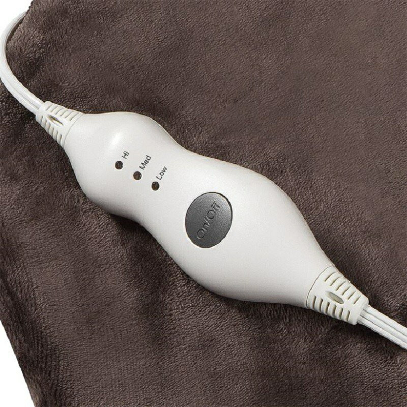 Univerzálne napätie 220V/110V US/EU zástrčka Voliteľná elektrická vyhrievacia podložka na ohrievač krku a ramien, úľava od bolesti chrbta, tepelná terapia