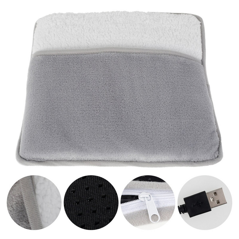 Elektrický vyhrievaný ohrievač nôh, nabíjanie cez USB, úsporný teplý kryt nôh, vyhrievacie podložky na nohy pre domáce spanie v spálni
