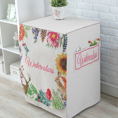 Deblja tkanina Navlaka za perilicu rublja Pamuk i lan Automatski bubanj Navlaka otporna na prašinu u mašini All Inclusive