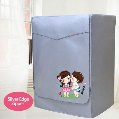 Vodotesný kryt na práčku, opaľovací krém, kryt na práčku, sušičku, polyesterový strieborný náter, kryt na práčku