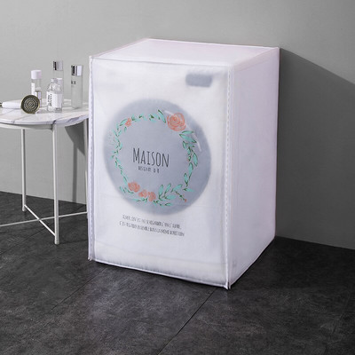 Αδιάβροχο κάλυμμα πλυντηρίου ρούχων Αδιάβροχο κάλυμμα Οικιακό Πλήρως αυτόματο κάλυμμα πλυντηρίου τυμπάνου κυμάτων Κάλυμμα σκόνης PEVA