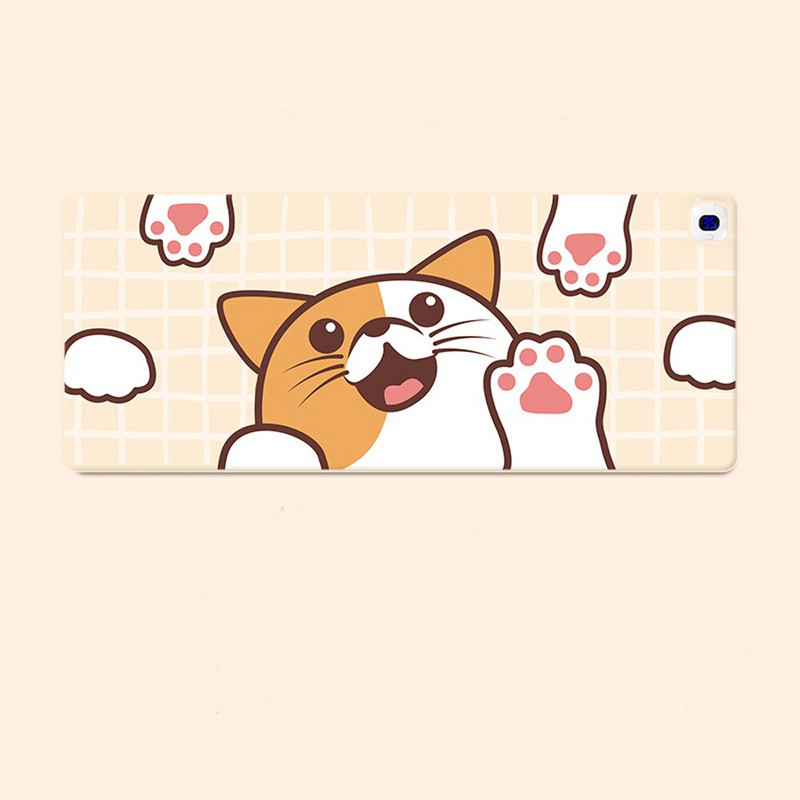 Inteligentná vyhrievaná elektrická vyhrievacia podložka Kancelárska pracovná plocha Digitálny displej Vyhrievacia podložka Ohrievací stôl Vodotesná podložka Podložka pod myš Zimná