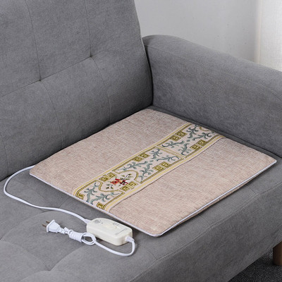 Elektrické vykurovanie Moxa vankúš Vankúš Čínsky bylinný palina Mat Kancelária Domáca zdravotná starostlivosť Moxovanie Sedadlo Kreslo Teplá horúca podložka