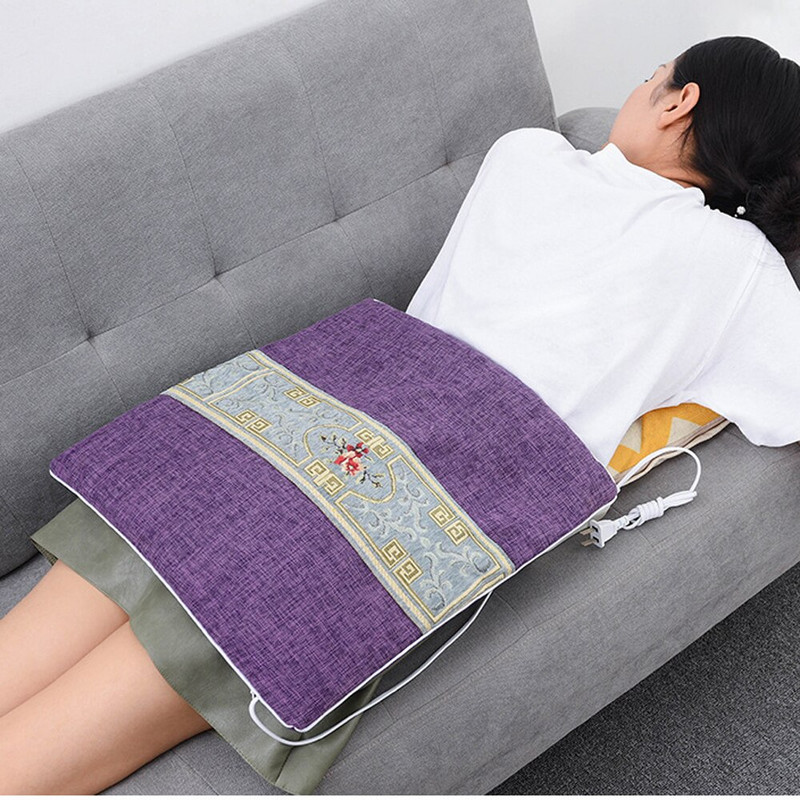 Elektrické vykurovanie Moxa vankúš Vankúš Čínsky bylinný palina Mat Kancelária Domáca zdravotná starostlivosť Moxovanie Sedadlo Kreslo Teplá horúca podložka