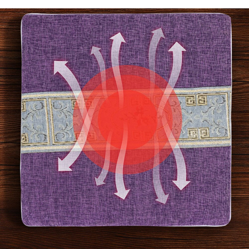 Elektrické vykurovanie Moxa vankúš Vankúš Čínsky bylinný palina Mat Kancelária Domáca zdravotná starostlivosť Moxovanie Sedadlo Kreslo Teplá horúca podložka