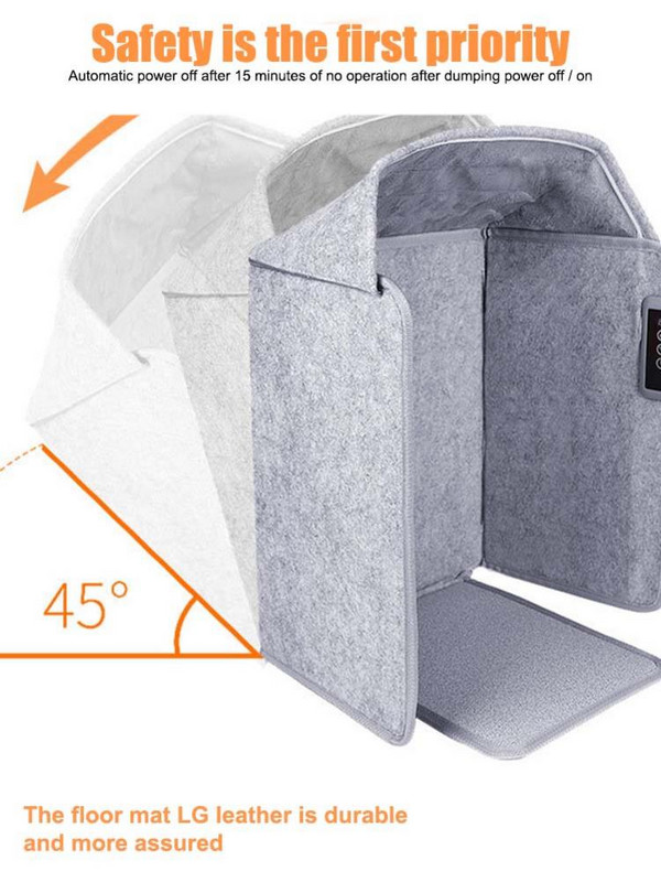 Nový zimný vankúš, skladací kancelársky ohrievač na stôl, prenosný ohrievač nôh pre domácu kanceláriu, elektrický ohrievač nôh